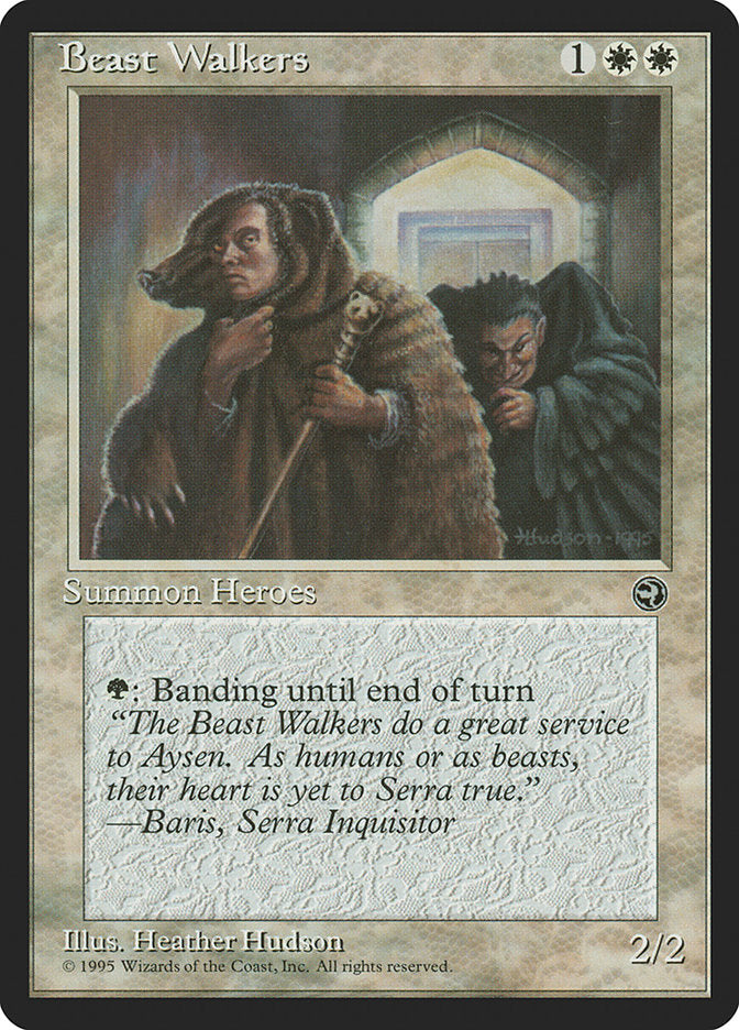 Beast Walkers [Homelands] | Local Legends