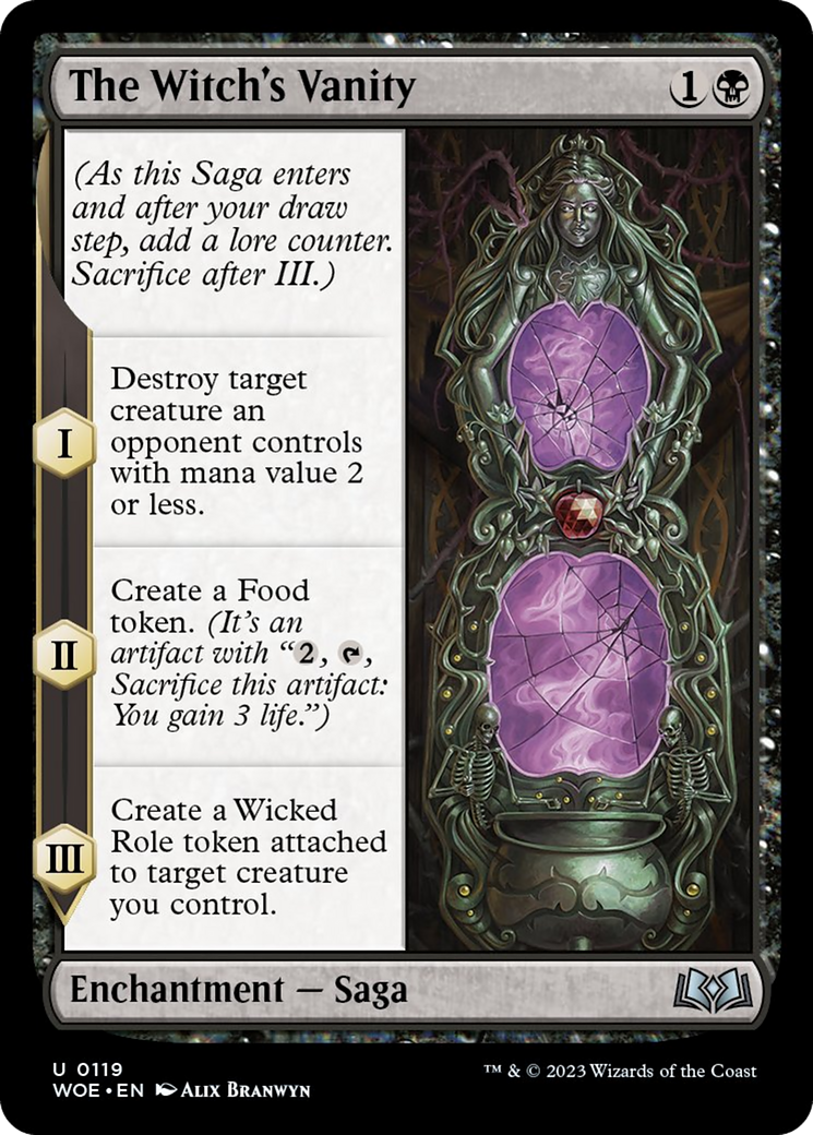 The Witch's Vanity [Wilds of Eldraine] | Golgari Games