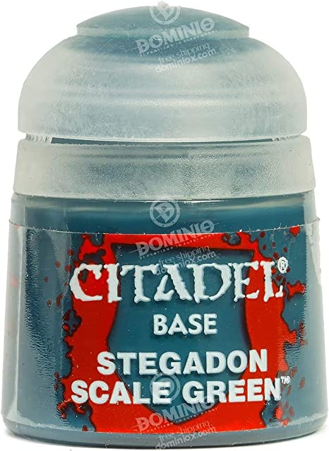 Citadel Paint: Base - Stegadon Scale Green | Golgari Games