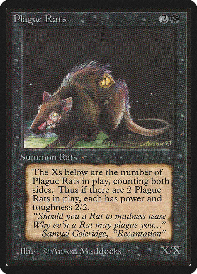 Plague Rats [Beta Edition] | Golgari Games