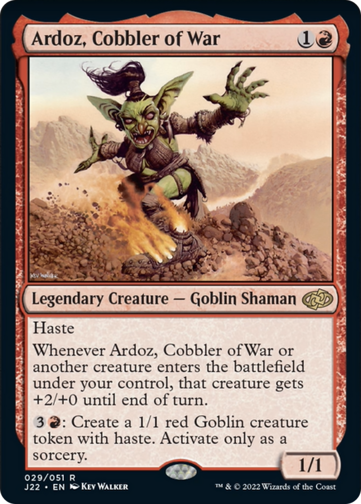 Ardoz, Cobbler of War [Jumpstart 2022] | Local Legends