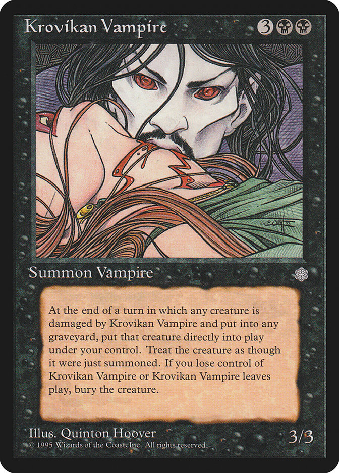 Krovikan Vampire [Ice Age] | Local Legends
