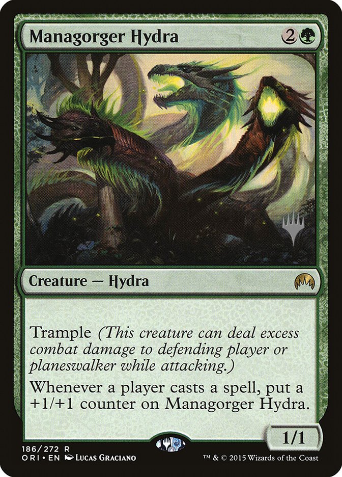 Managorger Hydra [Magic Origins Promos] | Golgari Games