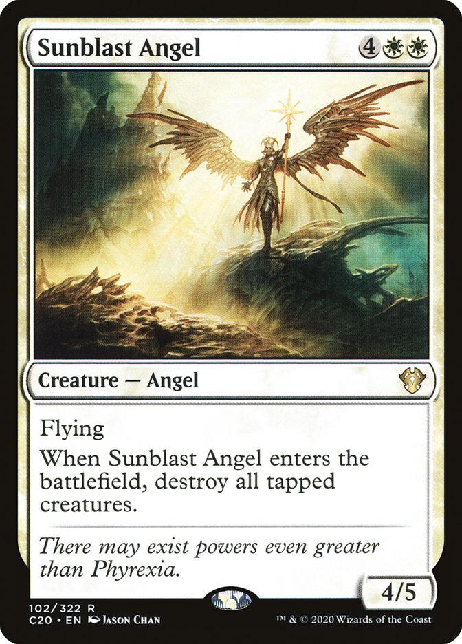 Sunblast Angel [Commander 2020] | Local Legends