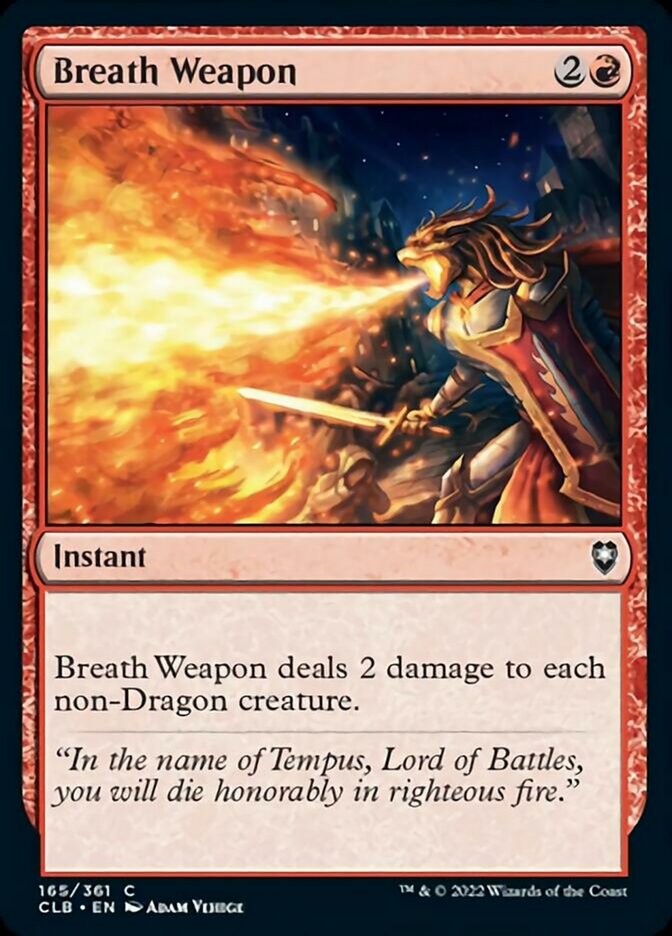 Breath Weapon [Commander Legends: Battle for Baldur's Gate] | Local Legends