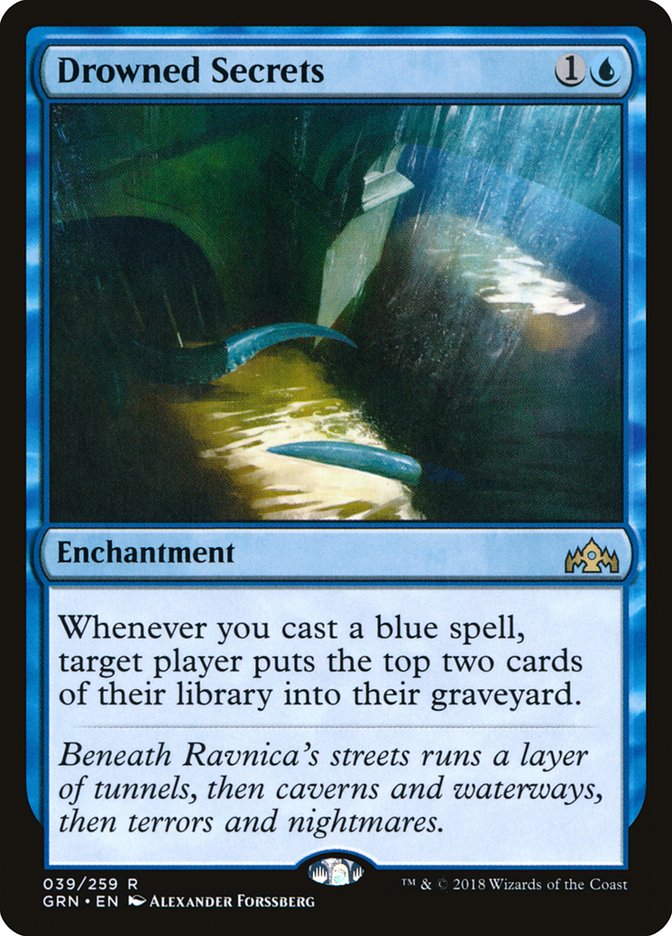 Drowned Secrets [Guilds of Ravnica] | Golgari Games