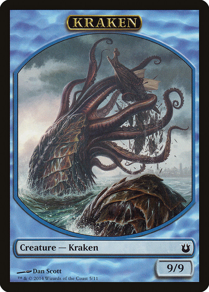Kraken Token [Born of the Gods Tokens] | Local Legends