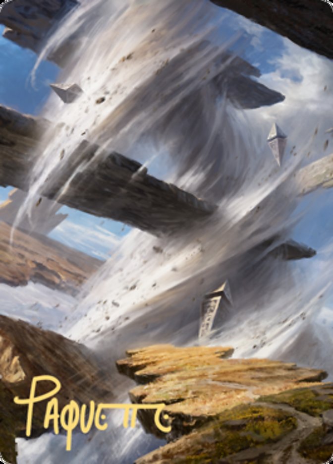 Plains 2 Art Card (Gold-Stamped Signature) [Zendikar Rising Art Series] | Golgari Games