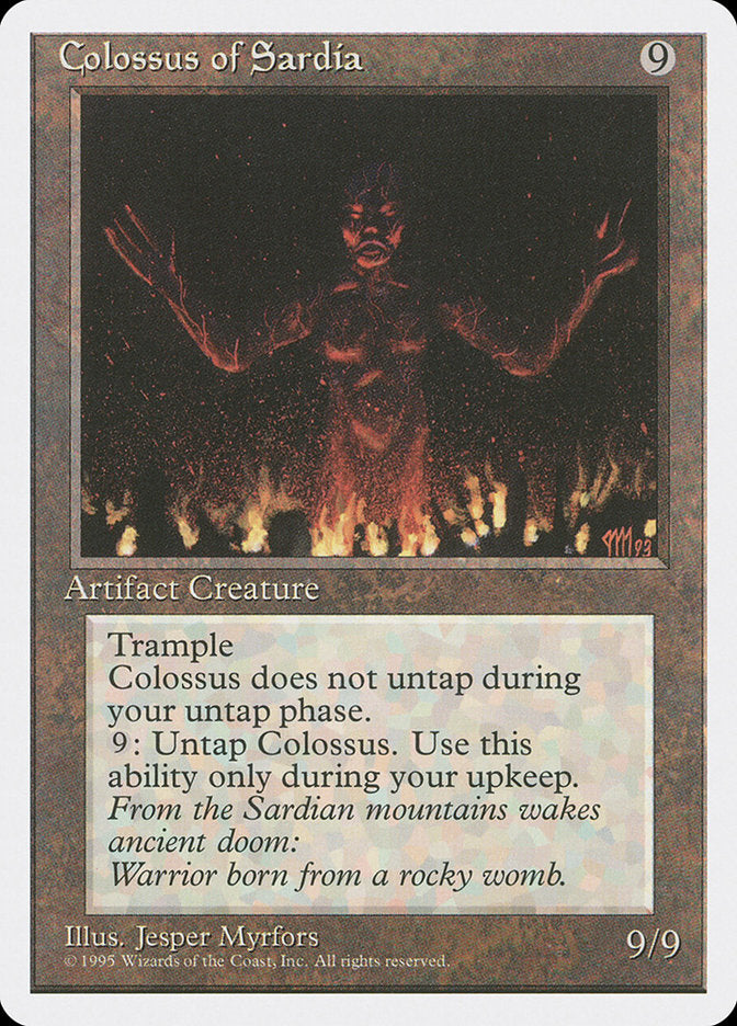Colossus of Sardia [Fourth Edition] | Local Legends