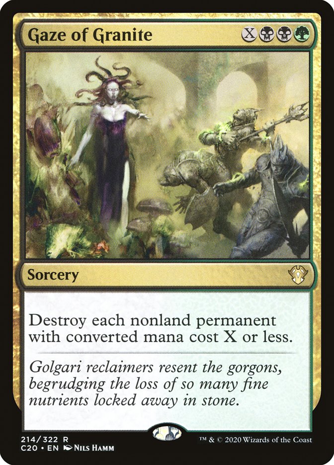 Gaze of Granite [Commander 2020] | Local Legends