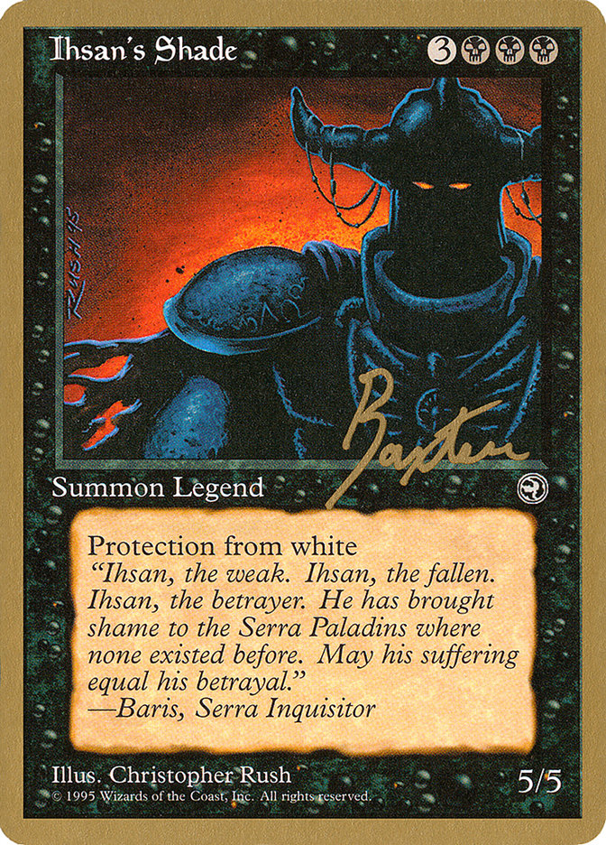Ihsan's Shade (George Baxter) [Pro Tour Collector Set] | Local Legends