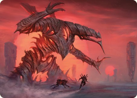 Red Sun's Zenith Art Card [Phyrexia: All Will Be One Art Series] | Local Legends
