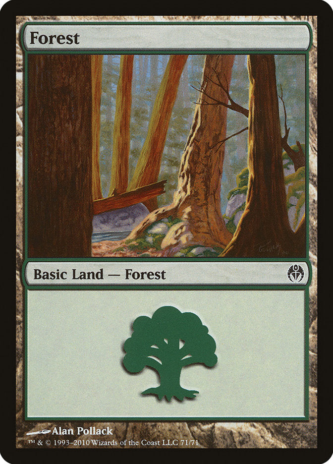 Forest (71) [Duel Decks: Phyrexia vs. the Coalition] | Golgari Games