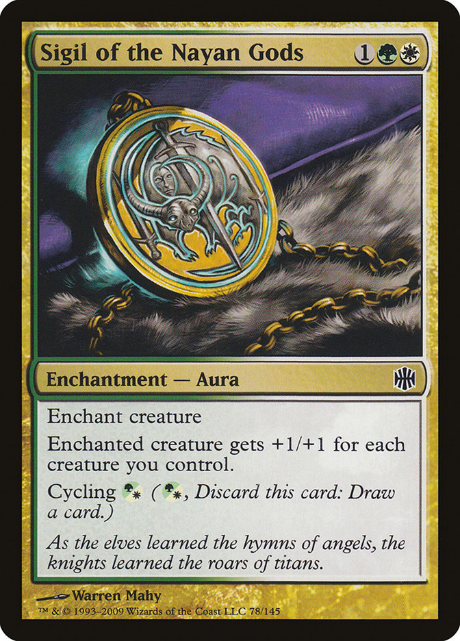 Sigil of the Nayan Gods [Alara Reborn] | Local Legends