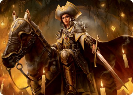 Seasoned Cathar Art Card [Innistrad: Midnight Hunt Art Series] | Local Legends