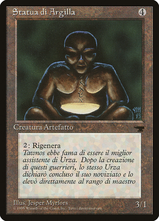 Clay Statue (Italian) - "Statua di Argilla" [Rinascimento] | Golgari Games