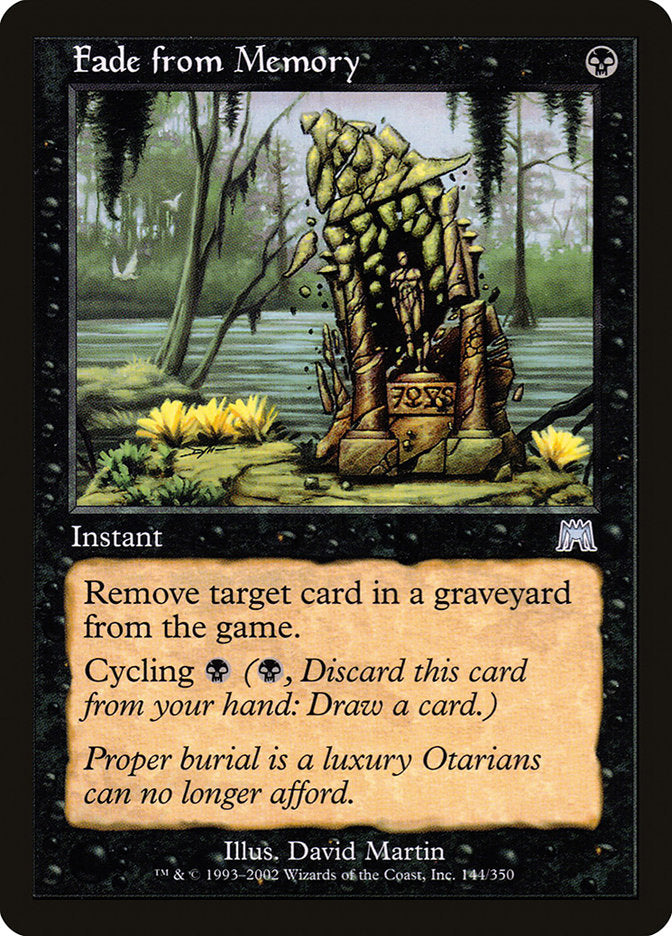 Fade from Memory [Onslaught] | Local Legends