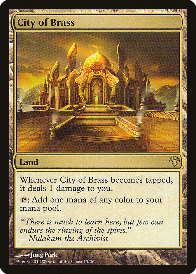 City of Brass [Modern Event Deck 2014] | Golgari Games