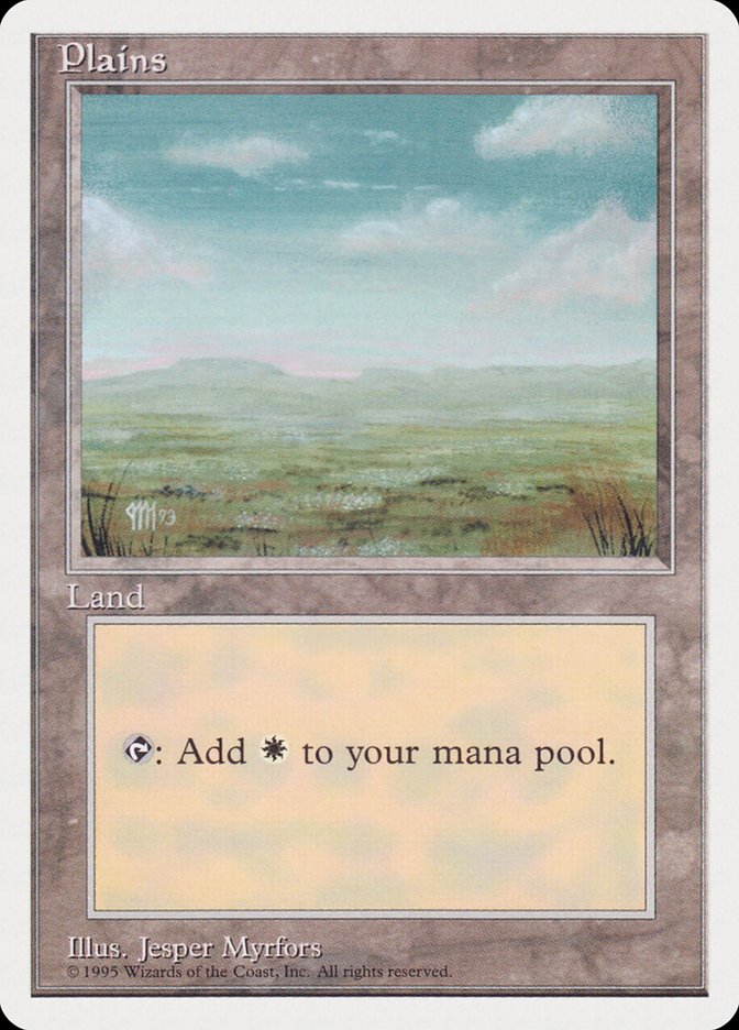 Plains (Signature on Bottom Left) [Rivals Quick Start Set] | Golgari Games