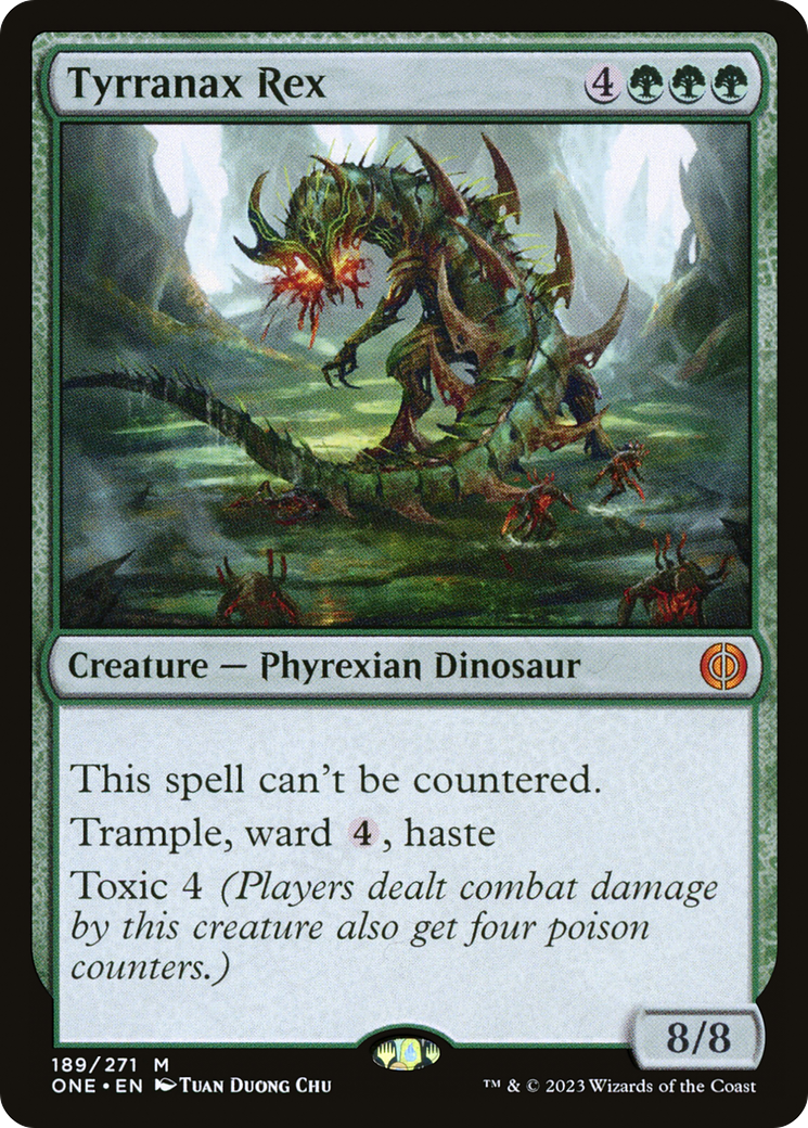 Tyrranax Rex [Phyrexia: All Will Be One] | Golgari Games