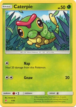 Caterpie (1/30) [Sun & Moon: Trainer Kit - Lycanroc] | Golgari Games