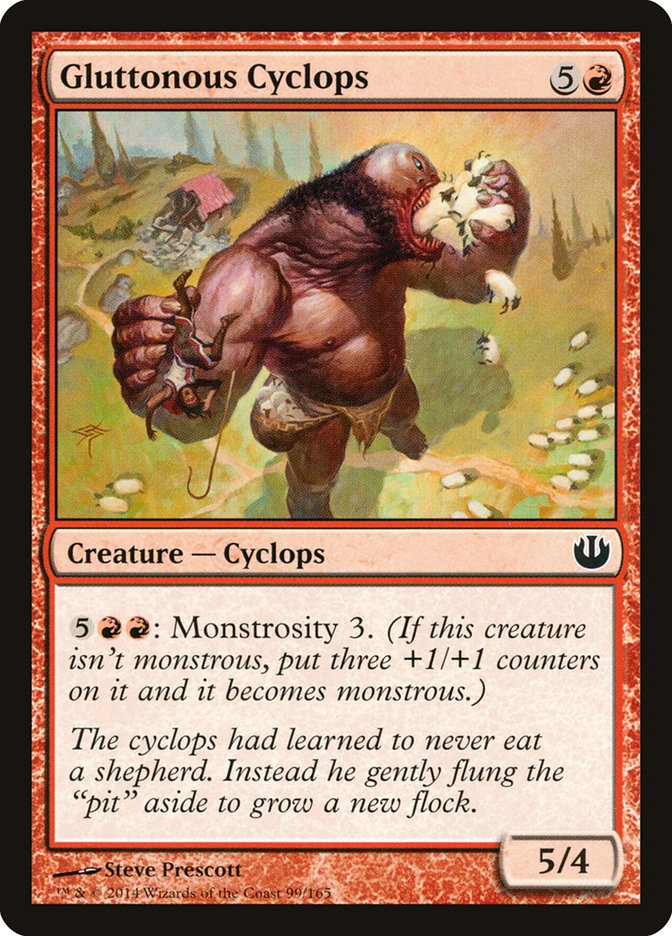 Gluttonous Cyclops [Journey into Nyx] | Golgari Games