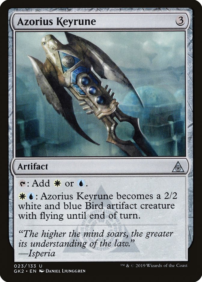 Azorius Keyrune [Ravnica Allegiance Guild Kit] | Local Legends