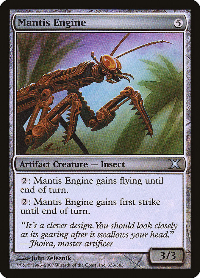 Mantis Engine (Premium Foil) [Tenth Edition] | Local Legends