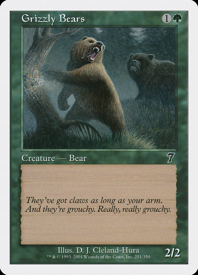 Grizzly Bears [Seventh Edition] | Local Legends
