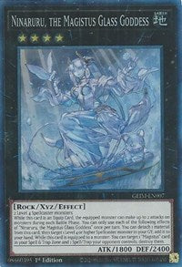 Ninaruru, the Magistus Glass Goddess (CR) [GEIM-EN007] Collector's Rare | Golgari Games