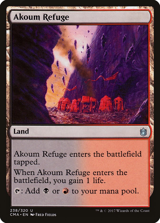 Akoum Refuge [Commander Anthology] | Golgari Games