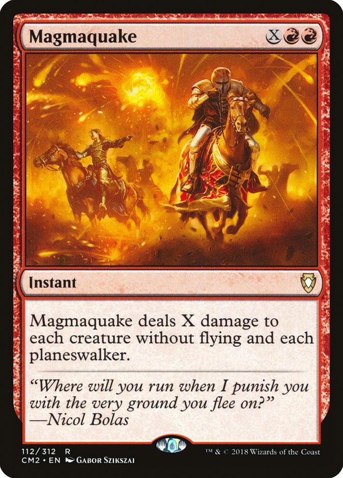 Magmaquake [Commander Anthology Volume II] | Golgari Games