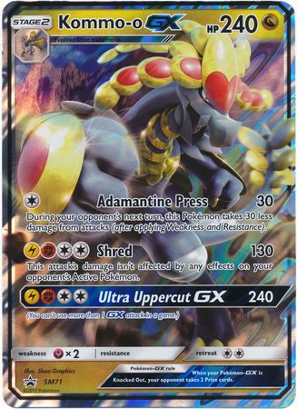 Kommo-o GX (SM71) (Jumbo Card) [Sun & Moon: Black Star Promos] | Golgari Games