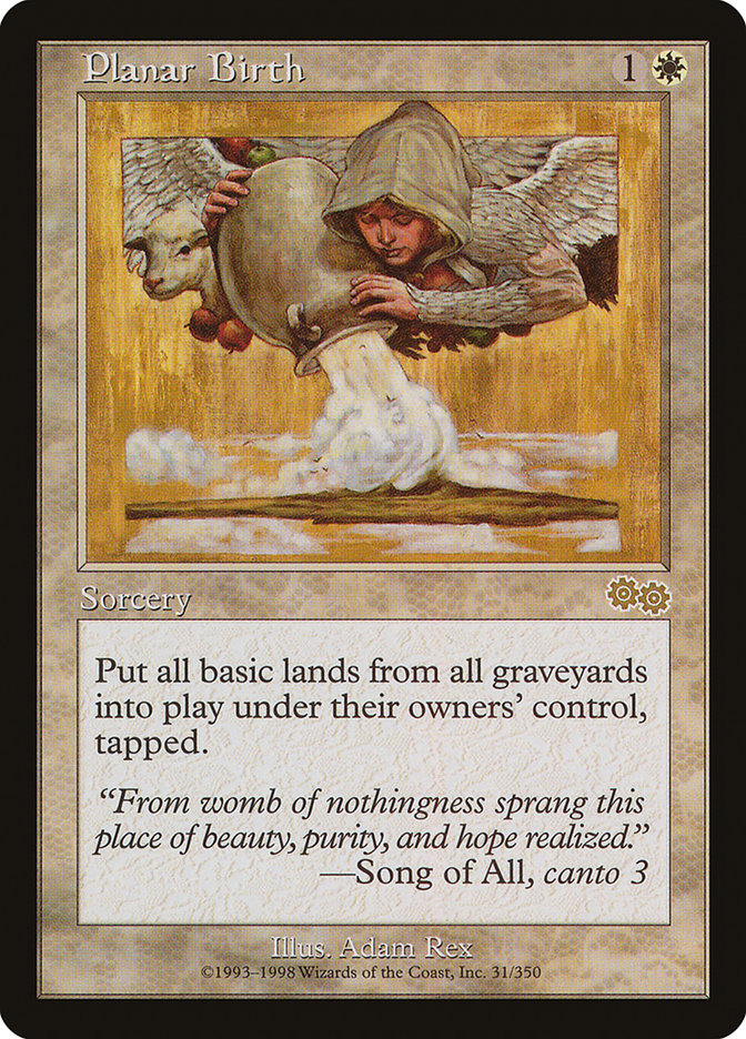 Planar Birth [Urza's Saga] | Local Legends