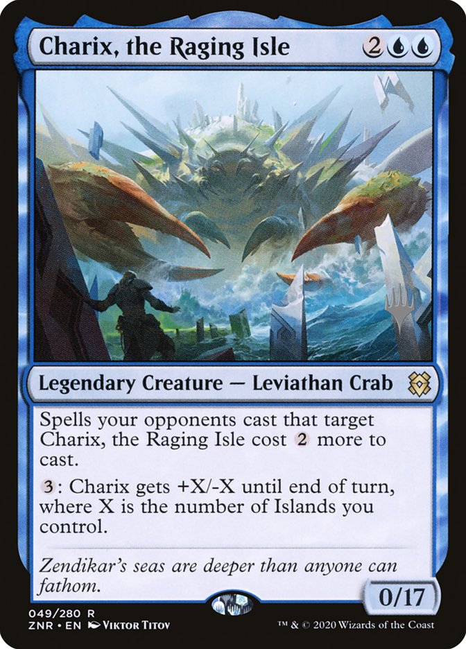 Charix, the Raging Isle (Promo Pack) [Zendikar Rising Promos] | Golgari Games