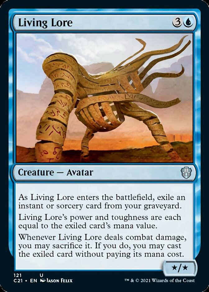 Living Lore [Commander 2021] | Local Legends