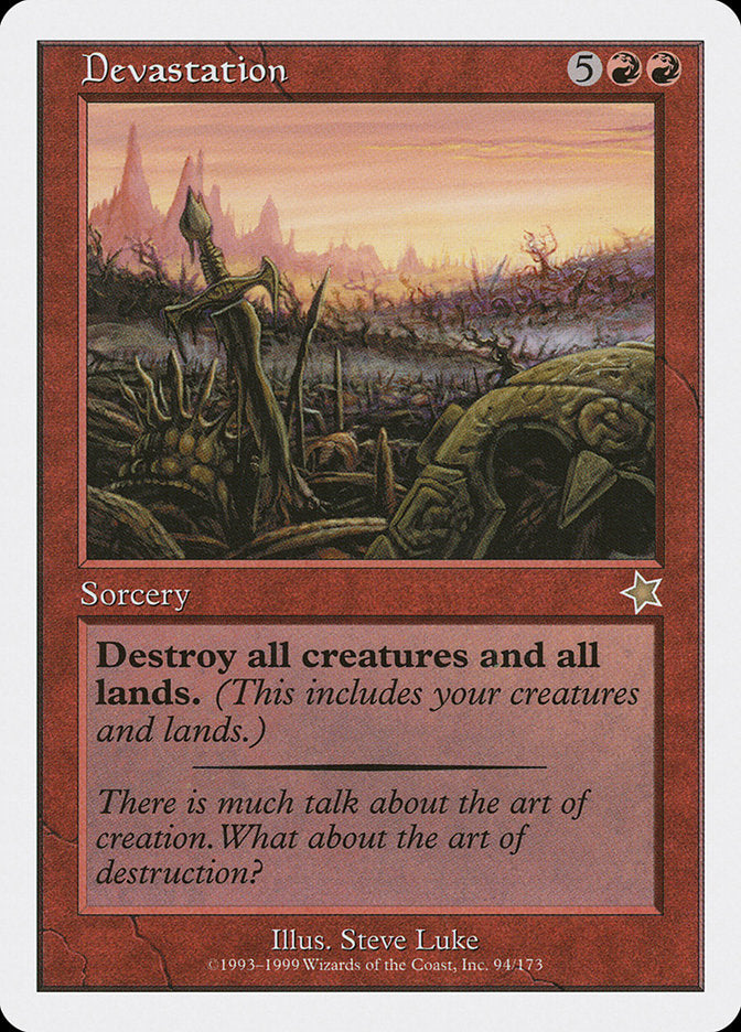 Devastation [Starter 1999] | Golgari Games