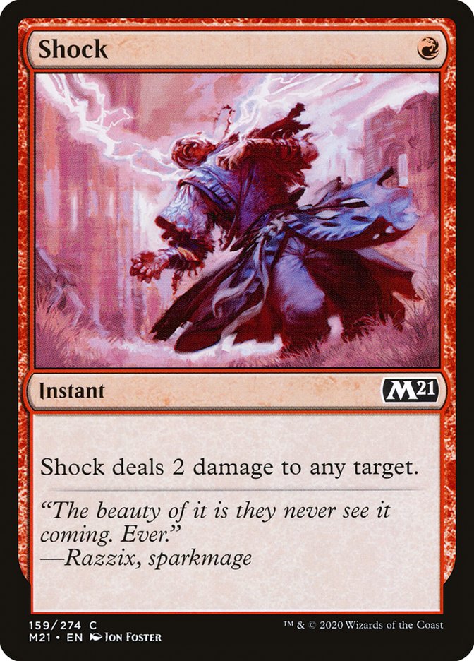 Shock [Core Set 2021] | Local Legends