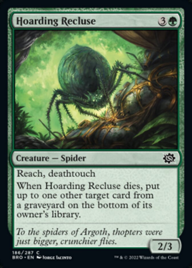 Hoarding Recluse [The Brothers' War] | Local Legends