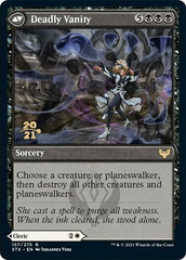 Selfless Glyphweaver // Deadly Vanity [Strixhaven: School of Mages Prerelease Promos] | Local Legends