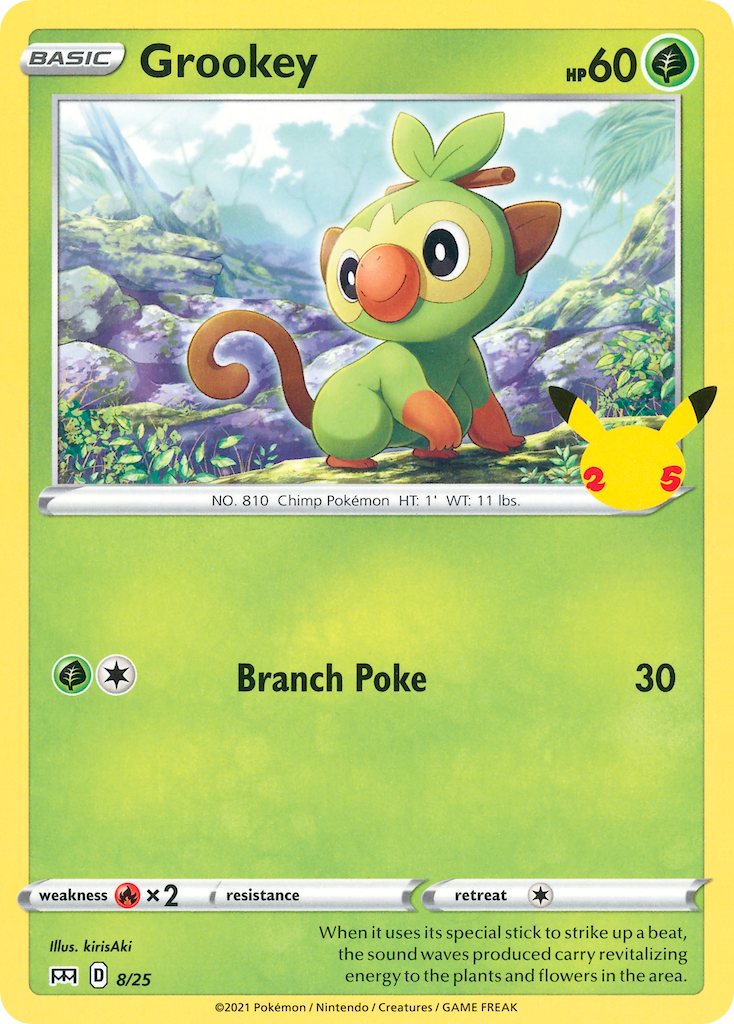 Grookey (8/25) [McDonald's 25th Anniversary] | Golgari Games