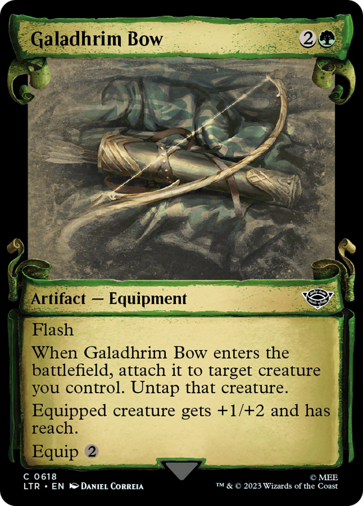 Galadhrim Bow [The Lord of the Rings: Tales of Middle-Earth Showcase Scrolls] | Golgari Games