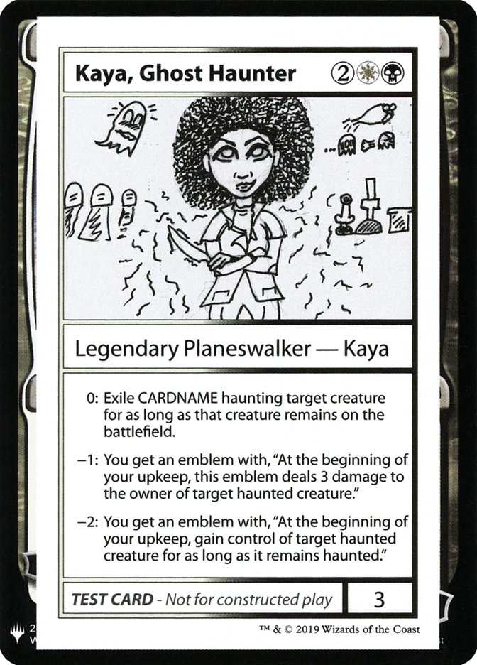 Kaya, Ghost Haunter [Mystery Booster Playtest Cards] | Golgari Games