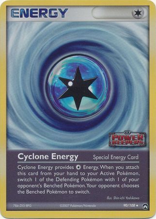 Cyclone Energy (90/108) (Stamped) [EX: Power Keepers] | Golgari Games