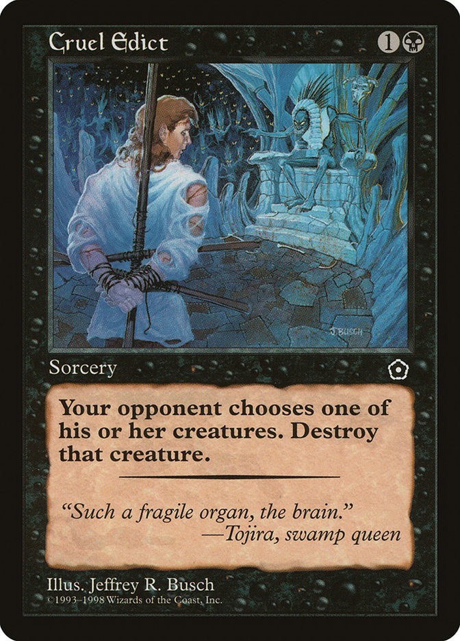 Cruel Edict [Portal Second Age] | Local Legends