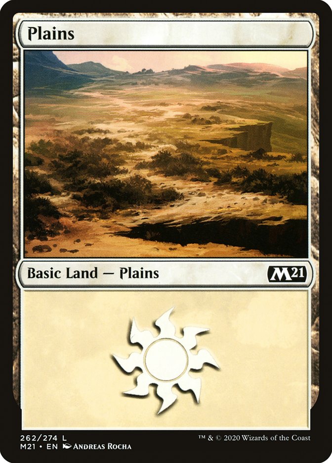Plains (262) [Core Set 2021] | Local Legends