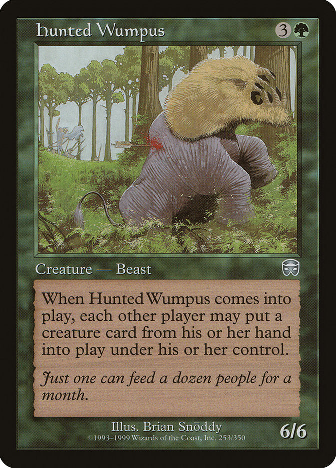 Hunted Wumpus [Mercadian Masques] | Local Legends