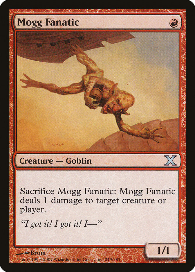 Mogg Fanatic [Tenth Edition] | Local Legends