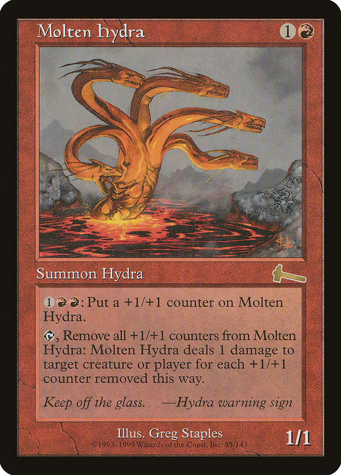 Molten Hydra [Urza's Legacy] | Golgari Games