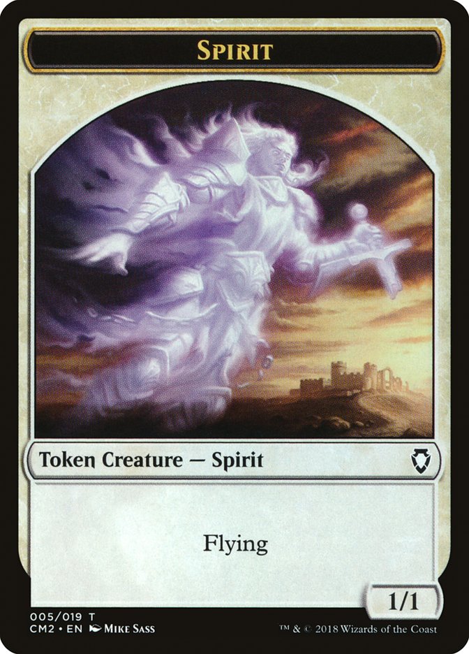 Spirit Token [Commander Anthology Volume II Tokens] | Golgari Games